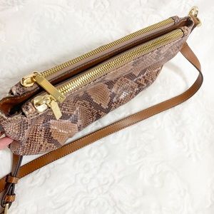 G.I.L.I Snakeskin Crossbody